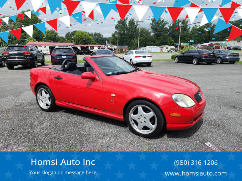 1999 Mercedes-Benz SLK for sale at Homsi Auto Inc in Kannapolis NC