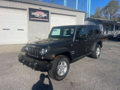 2016 Jeep Wrangler Unlimited for sale at Jack Foster Used Cars LLC in Honea Path SC