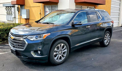 2020 Chevrolet Traverse for sale at POLLO AUTO SOLUTIONS in Miami FL