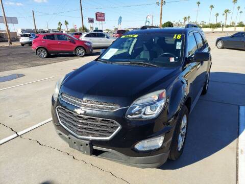 2016 Chevrolet Equinox for sale at Century Auto Sales in Apache Junction AZ