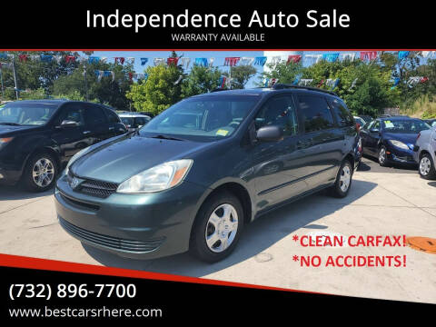 2004 Toyota Sienna for sale at Independence Auto Sale in Bordentown NJ