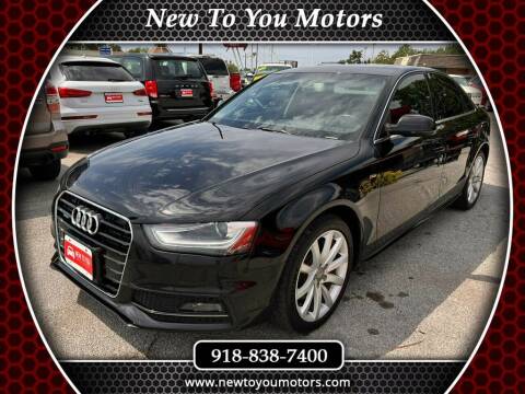 2014 Audi A4 for sale at New To You Motors in Tulsa OK