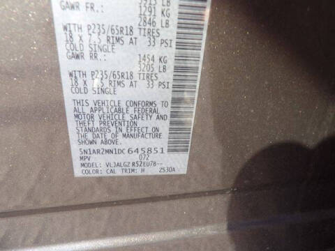 2013 Nissan Pathfinder SL