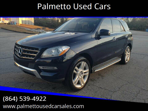 2014 Mercedes-Benz M-Class for sale at Palmetto Used Cars in Piedmont SC