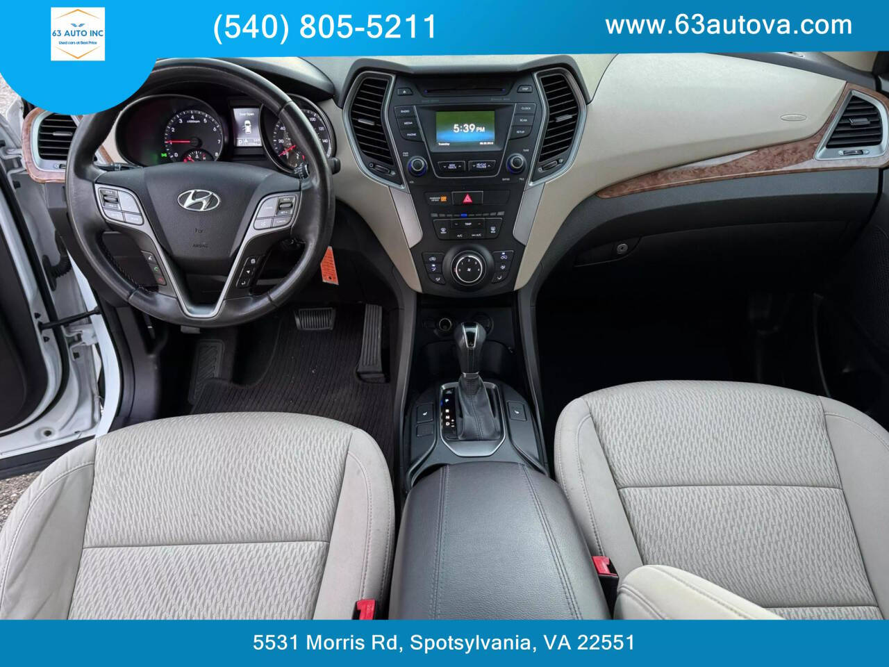 2014 Hyundai SANTA FE Sport for sale at 63 Auto Inc in Spotsylvania, VA