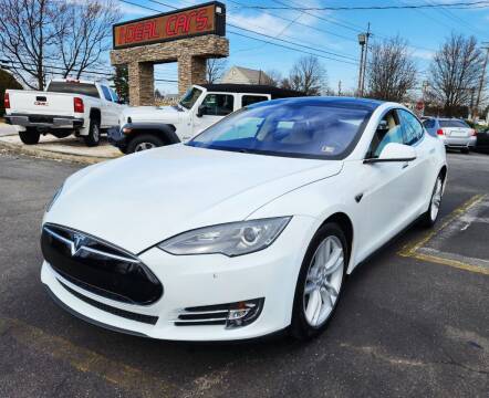 2014 Tesla Model S for sale at I-DEAL CARS in Camp Hill PA
