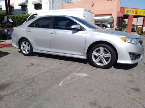 2012 Toyota Camry for sale at Western Motors Inc in Los Angeles CA