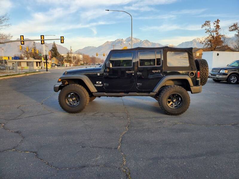 2008 Jeep Wrangler Unlimited for sale at UTAH AUTO EXCHANGE INC in Midvale UT