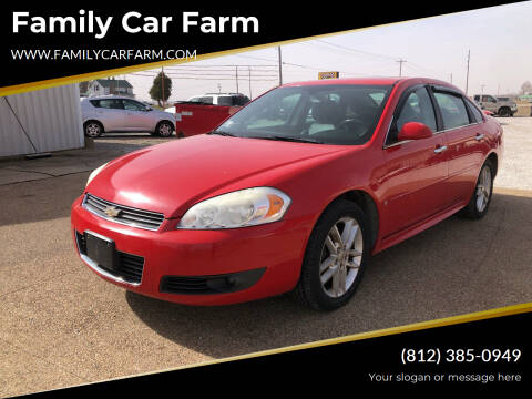 2009 Chevrolet Impala for sale at Family Car Farm in Princeton IN