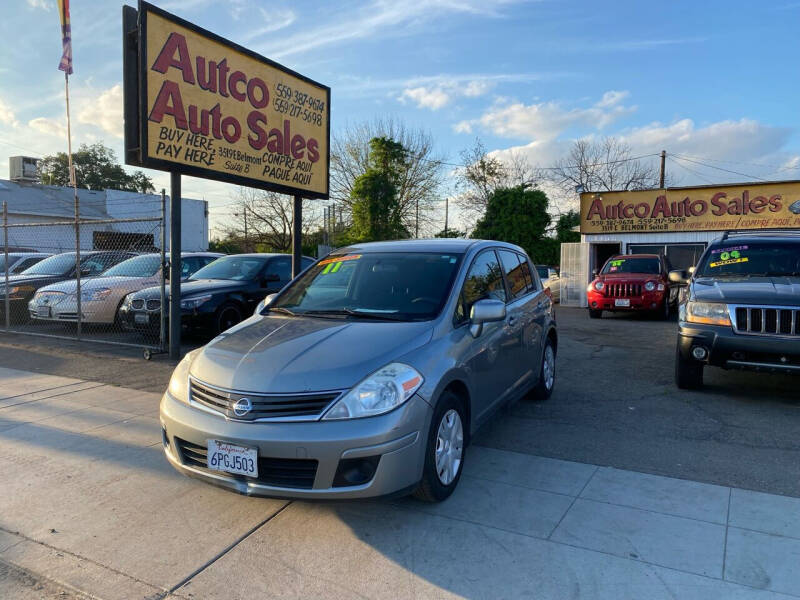 2011 Nissan Versa for sale at AUTCO AUTO SALES in Fresno CA