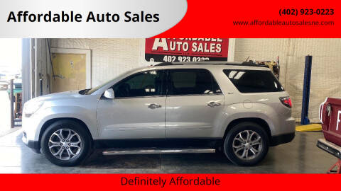 2013 GMC Acadia for sale at Affordable Auto Sales in Humphrey NE