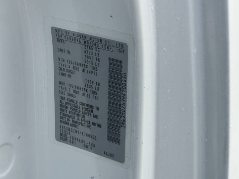 2017 Chevrolet City Express LT