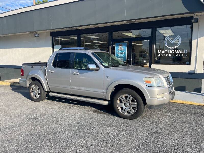 2007 Ford Explorer Sport Trac for sale at MacDonald Motor Sales in High Point NC
