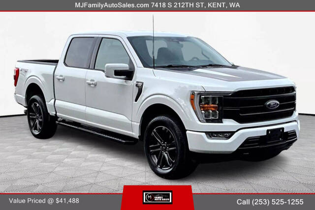 2022 Ford F-150 for sale at MJ FAMILY AUTO SALES in Kent, WA