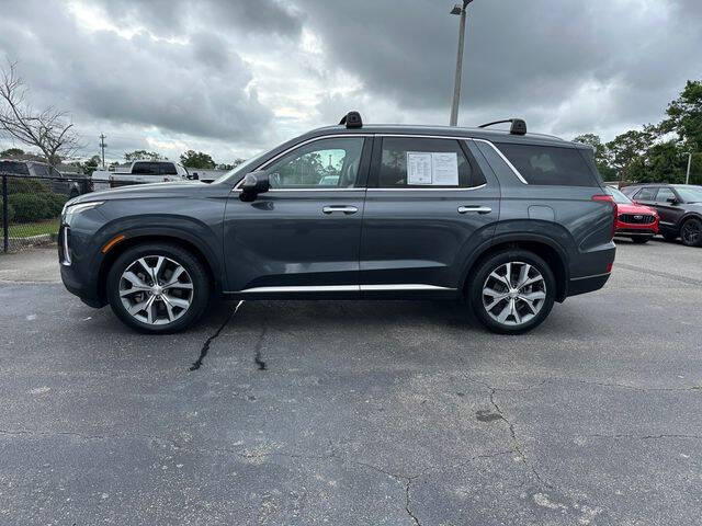 Used 2021 Hyundai Palisade SEL with VIN KM8R44HE7MU261395 for sale in Lighthouse Point, FL