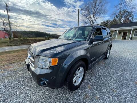 2008 Ford Escape Hybrid for sale at Judy's Cars in Lenoir NC