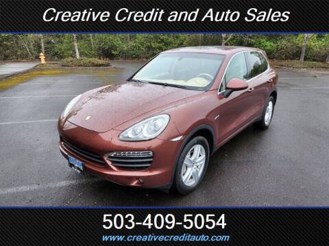 2011 Porsche Cayenne for sale at Creative Credit & Auto Sales in Salem OR