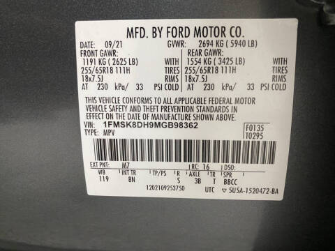 2021 Ford Explorer XLT