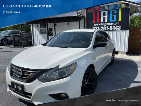 2018 Nissan Altima for sale at HORIZON AUTO GROUP INC in Orlando FL