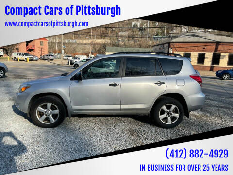 2008 Toyota RAV4 for sale at Compact Cars of Pittsburgh in Pittsburgh PA
