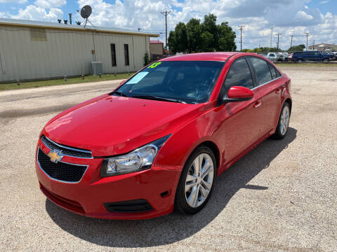 2013 Chevrolet Cruze for sale at Rauls Auto Sales in Amarillo TX
