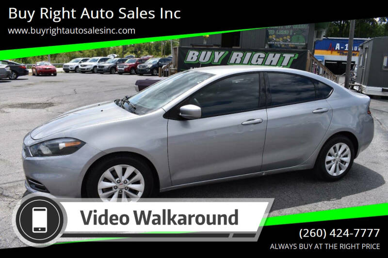 2014 Dodge Dart for sale at Buy Right Auto Sales Inc in Fort Wayne IN