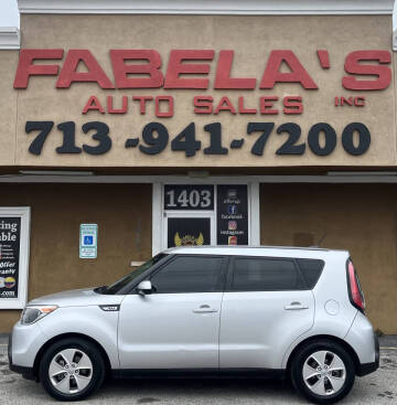 2016 Kia Soul for sale at Fabela's Auto Sales Inc. in South Houston TX