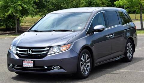 2016 Honda Odyssey for sale at Capitol Motors in Fredericksburg VA