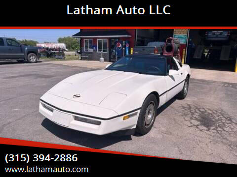 1986 Chevrolet Corvette for sale at Latham Auto LLC in Ogdensburg NY