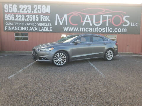 2014 Ford Fusion for sale at MC Autos LLC in Pharr TX