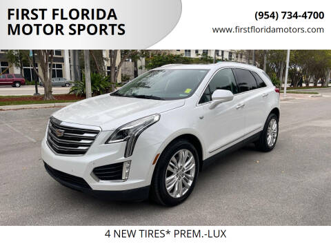 2017 Cadillac XT5 for sale at FIRST FLORIDA MOTOR SPORTS in Pompano Beach FL