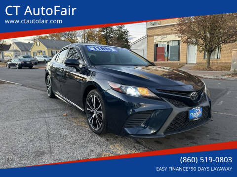 2018 Toyota Camry for sale at CT AutoFair in West Hartford CT