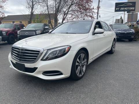 2016 Mercedes-Benz S-Class for sale at RT28 Motors in North Reading MA