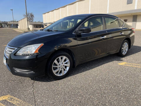2013 Nissan Sentra for sale at Angies Auto Sales LLC in Saint Paul MN