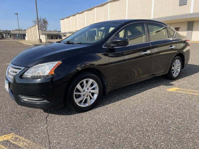2013 Nissan Sentra for sale at Angies Auto Sales LLC in Saint Paul MN