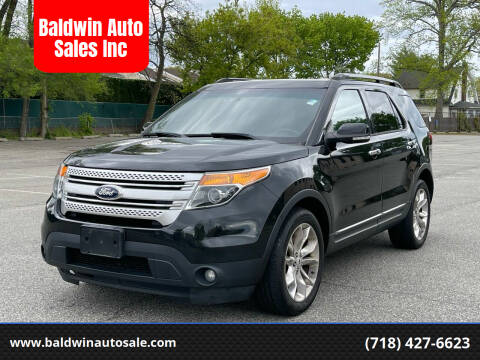 2013 Ford Explorer for sale at Baldwin Auto Sales Inc in Baldwin NY