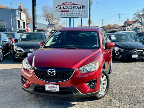 2013 Mazda CX-5 for sale at Supreme Auto Sales in Chesapeake VA