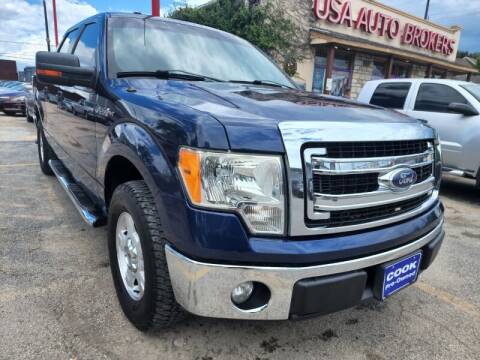 2013 Ford F-150 for sale at USA Auto Brokers in Houston TX