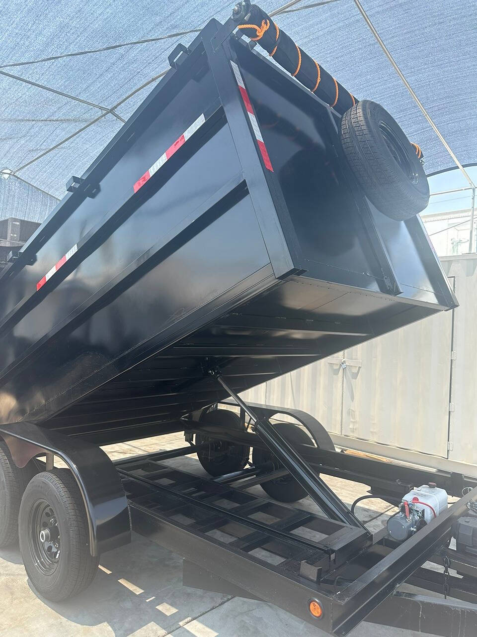 2025 Polestar 12x8x4 Dump Trailer for sale at Factory Direct Trailer Sales in Phoenix, AZ