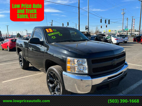 2013 Chevrolet Silverado 1500 for sale at Low Price Auto and Truck Sales, LLC in Salem OR
