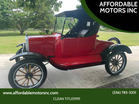 1924 Ford Model T for sale at AFFORDABLE MOTORS INC in Winston Salem NC