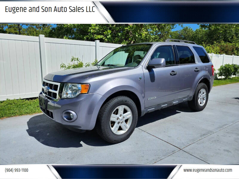 2008 Ford Escape Hybrid for sale at Eugene And Son Auto Sales LLC in Jacksonville FL