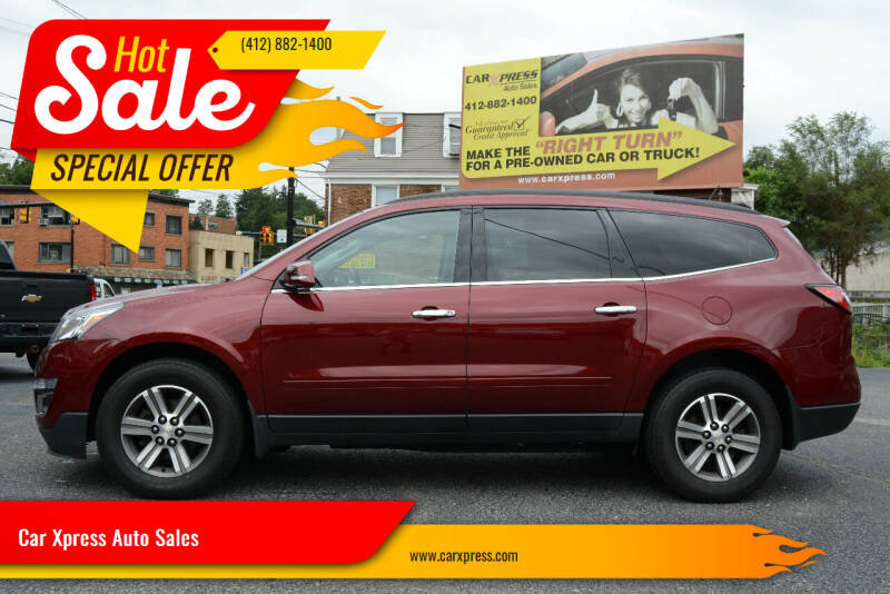 2017 Chevrolet Traverse for sale at Car Xpress Auto Sales in Pittsburgh PA