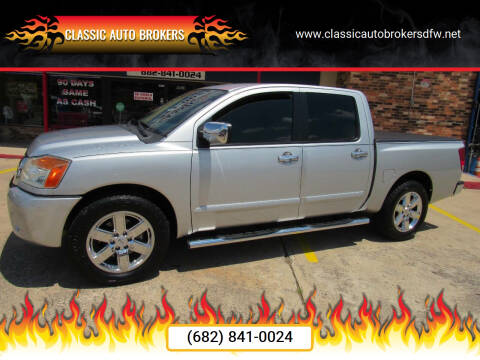 2011 Nissan Titan for sale at Classic Auto Brokers in Haltom City TX