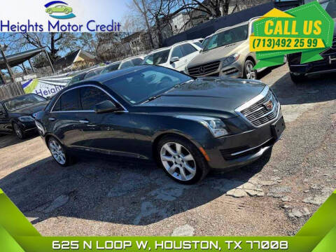 2015 Cadillac ATS for sale at Heights Motor Credit in Houston TX