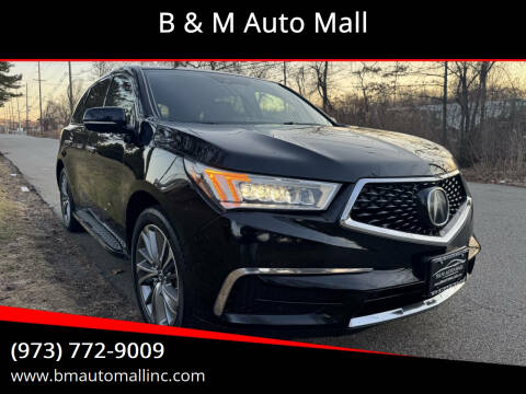 2017 Acura MDX for sale at B & M Auto Mall in Clifton NJ