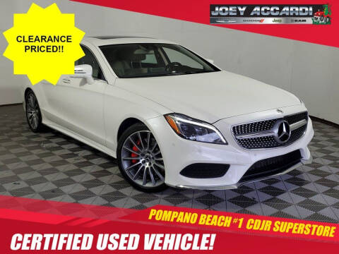 2017 Mercedes-Benz CLS for sale at PHIL SMITH AUTOMOTIVE GROUP - Joey Accardi Chrysler Dodge Jeep Ram in Pompano Beach FL