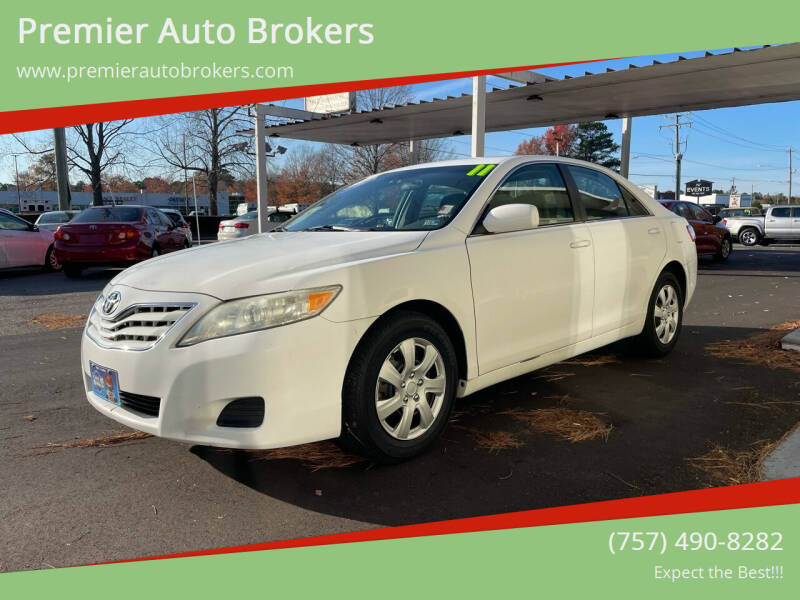 2011 Toyota Camry for sale at Premier Auto Brokers in Virginia Beach VA