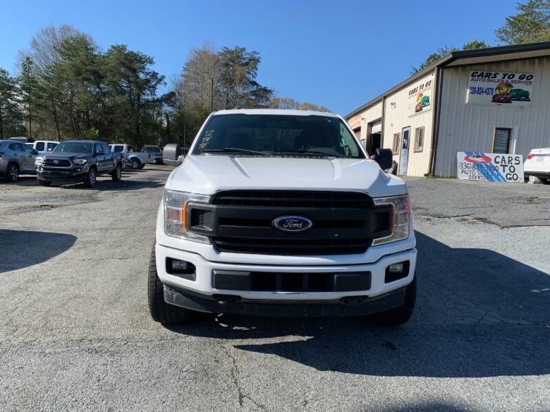2018 Ford F-150 for sale at Cars To Go Auto Sales & Svc Inc in Ramseur NC
