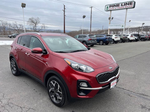 2020 Kia Sportage for sale at Pine Line Auto in Olyphant PA